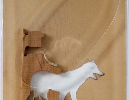 Nalezený-pes-_-Found-Dog,-assemblage,31-x-41-cm,-2013